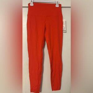 Lululemon Athletica Align HR Pant in Orange Red